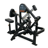 Seated Row profesional con ajustes biomecánicos, resistencia modulable y movimiento estable para entrenar la espalda con control y alta eficiencia técnica.