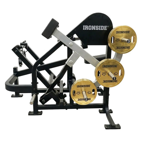 Seated Row profesional con ajustes biomecánicos, resistencia modulable y movimiento estable para entrenar la espalda con control y alta eficiencia técnica.