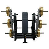 Shoulder Press comercial con brazos independientes y Smart Strength Technology para un empuje vertical estable, ajustable y de alto rendimiento técnico.