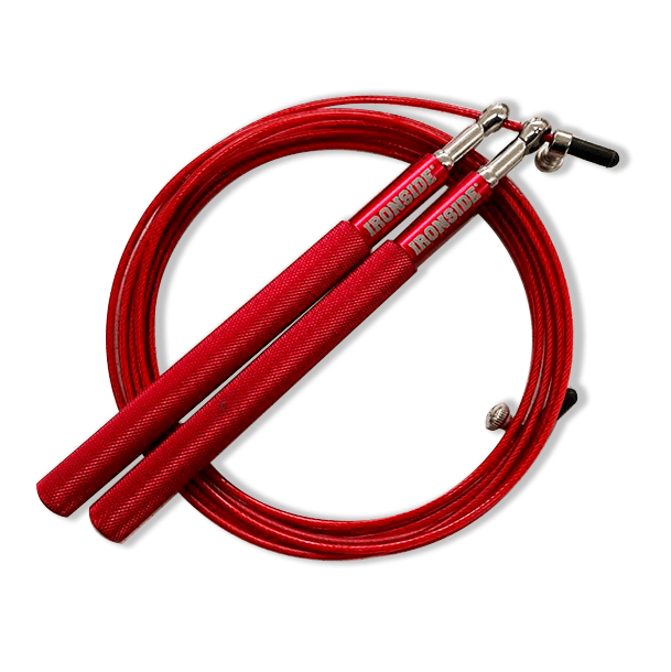 IRONSIDE Speed Rope (Cuerda para Salto Rápido)AccesoriosIRONSIDEColor: Negro, Rojo, Plateado